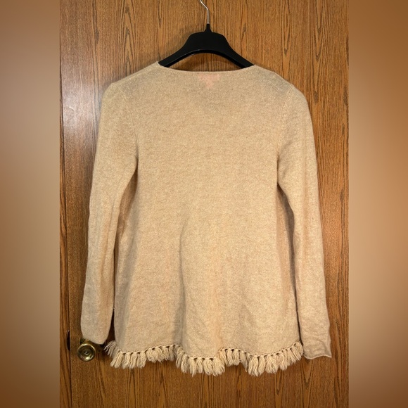 Lilly Pulitzer Alina Cashmere Fringe Cardigan - Picture 8 of 8